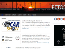 Tablet Screenshot of petoskeylocalnews.com